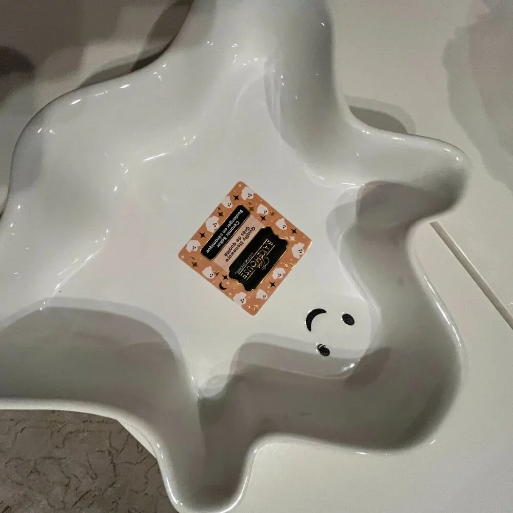 Ceramic Ghost Baking Dish‎ (Heavyweight) (new/home/x)